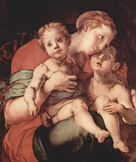 Jacopo Pontormo Madonna mit Johannes dem Taufer China oil painting art